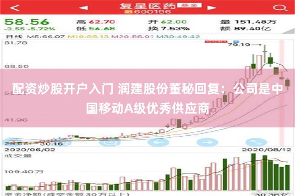 配资炒股开户入门 润建股份董秘回复：公司是中国移动A级优秀供应商