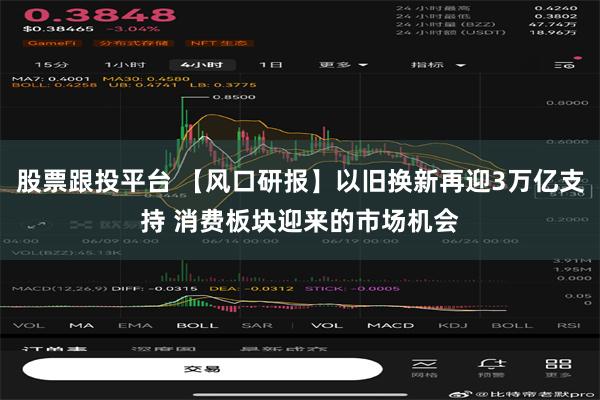 股票跟投平台 【风口研报】以旧换新再迎3万亿支持 消费板块迎来的市场机会