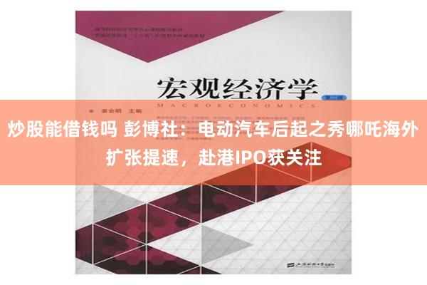 炒股能借钱吗 彭博社：电动汽车后起之秀哪吒海外扩张提速，赴港IPO获关注